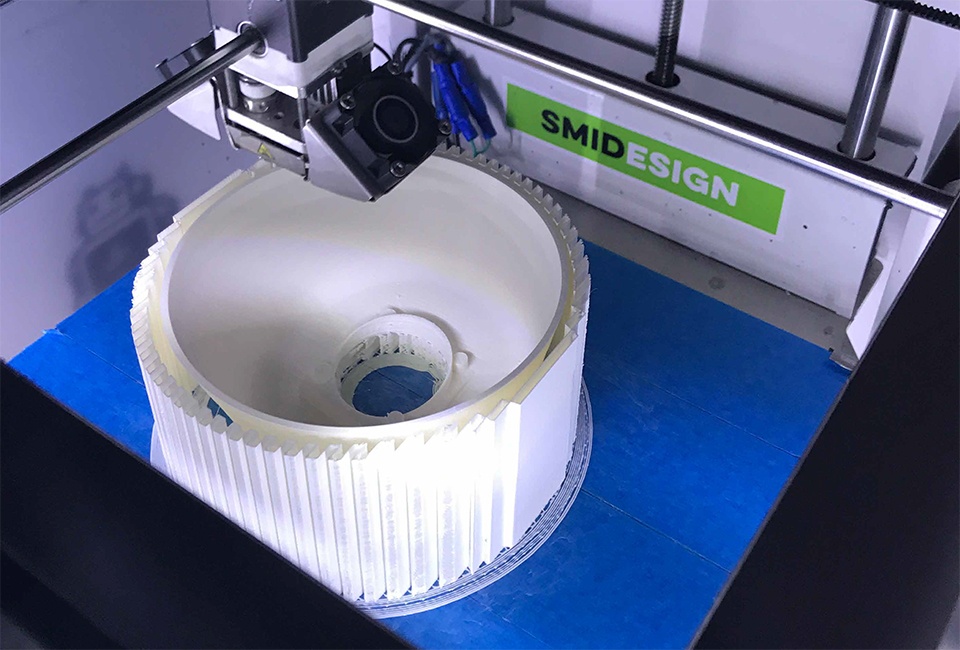 Inhouse 3D printing parts